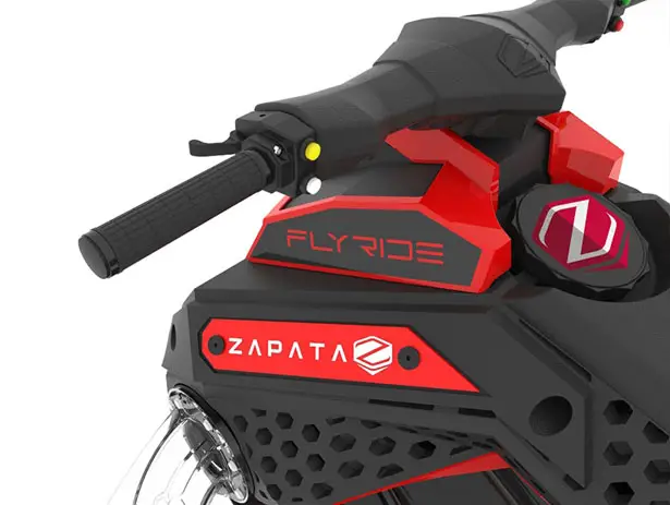Futuristic Zapata Flyboard Flying Personal Watercraft