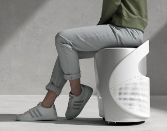 ZAZEN Concept Air Purifier Also Serves as A Stool