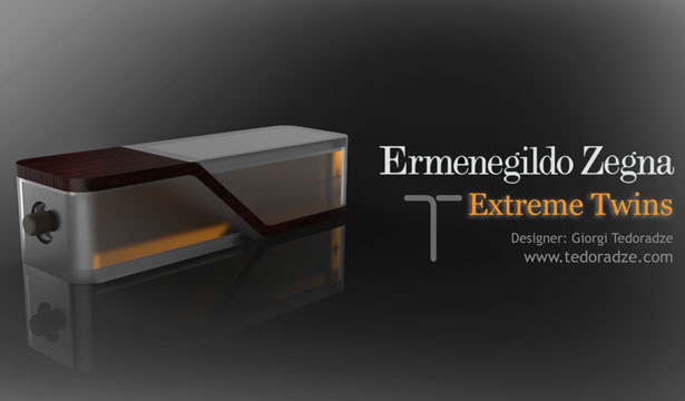 Zegna Extreme Twins Packaging Concept by Giorgi Tedoradze