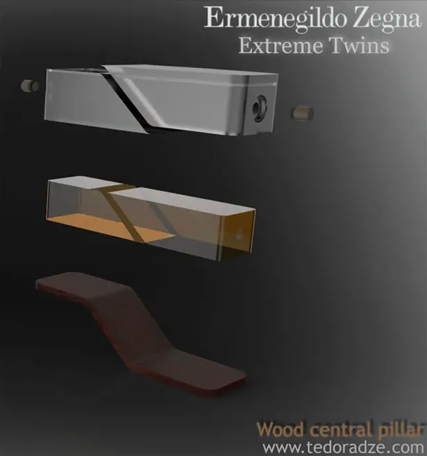 Zegna Extreme Twins Packaging Concept by Giorgi Tedoradze