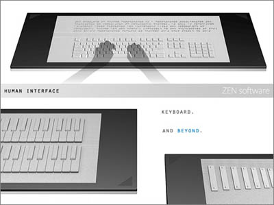 futuristic zen pc for the visually impaired
