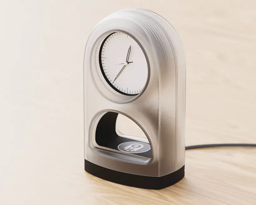 Zenith Clock and Wireless Charger in One by Niloy Lahiri