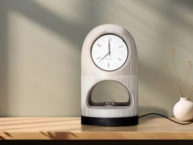 Zenith Clock and Wireless Charger in One by Niloy Lahiri