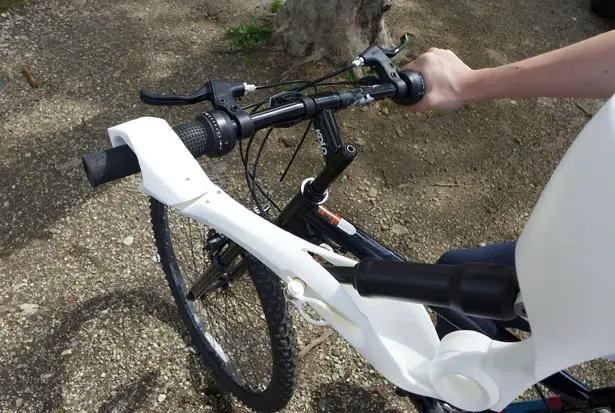 Zenos 3D Printed Prosthetic Arm for Cycling by Chan Lee