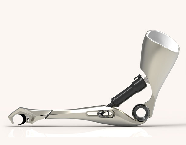Zenos 3D Printed Prosthetic Arm for Cycling by Chan Lee
