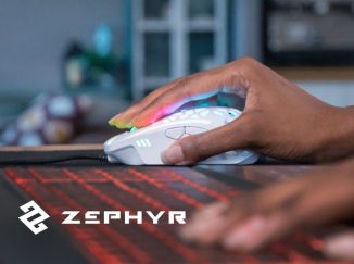 Zephyr RGB Gaming Mouse with Cooling System to Evaporate Sweat