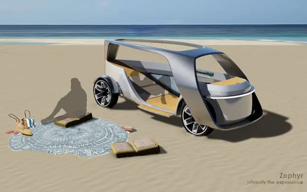 Zephyr Car Sharing Vehicle Concept by Stavros Mavrakis