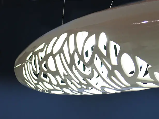 Zeppelin Ceramic Lamp Design
