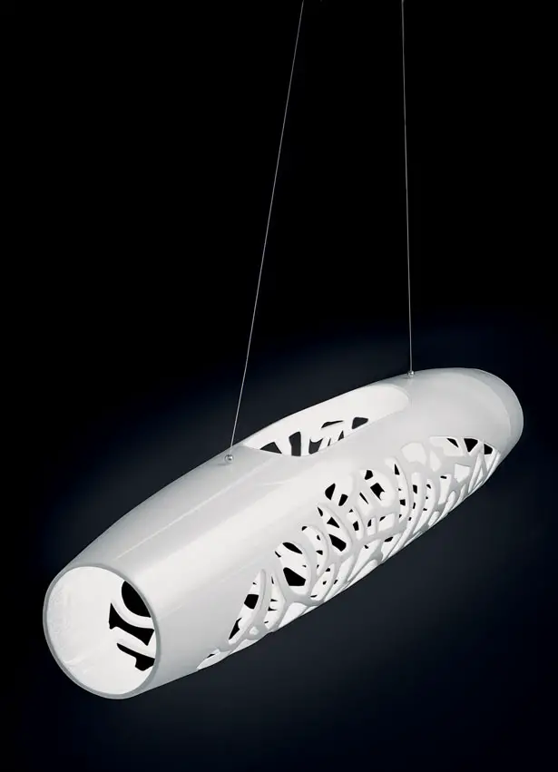 Zeppelin Ceramic Lamp Design