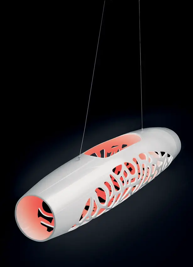 Zeppelin Ceramic Lamp Design