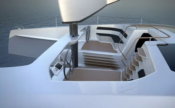 Zero Sail Concept Sailing Yacht by Julius Graupner and Thor Unbescheid