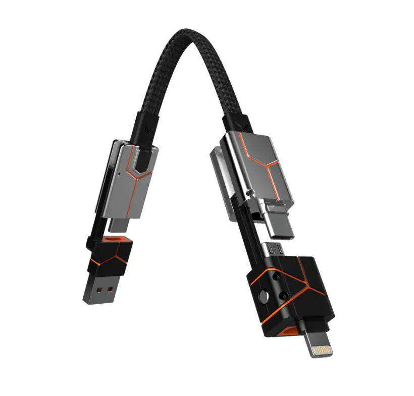 Zeus-X Go Ultra : Fastest 6-IN-1 Keychain Cable