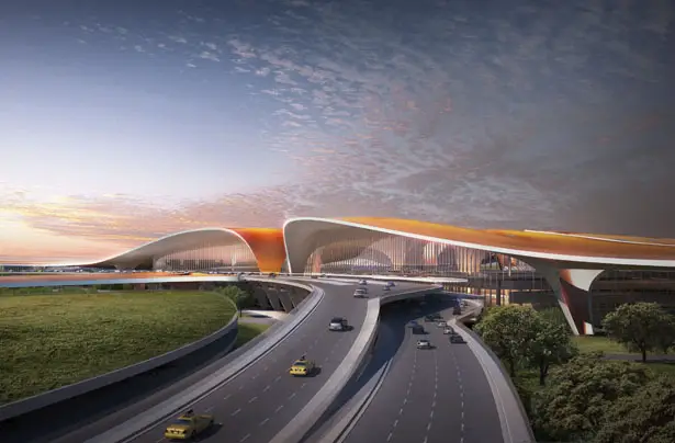 Beijing New Airport by Zaha Hadid Architects and ADP Ingeniérie