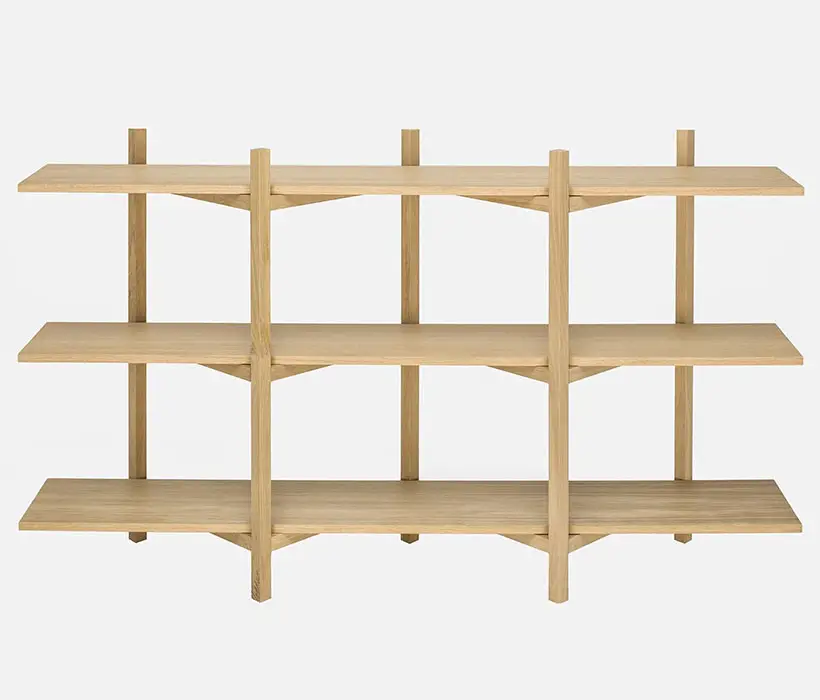 Hem Zig Zag Shelves by Studio deFORM