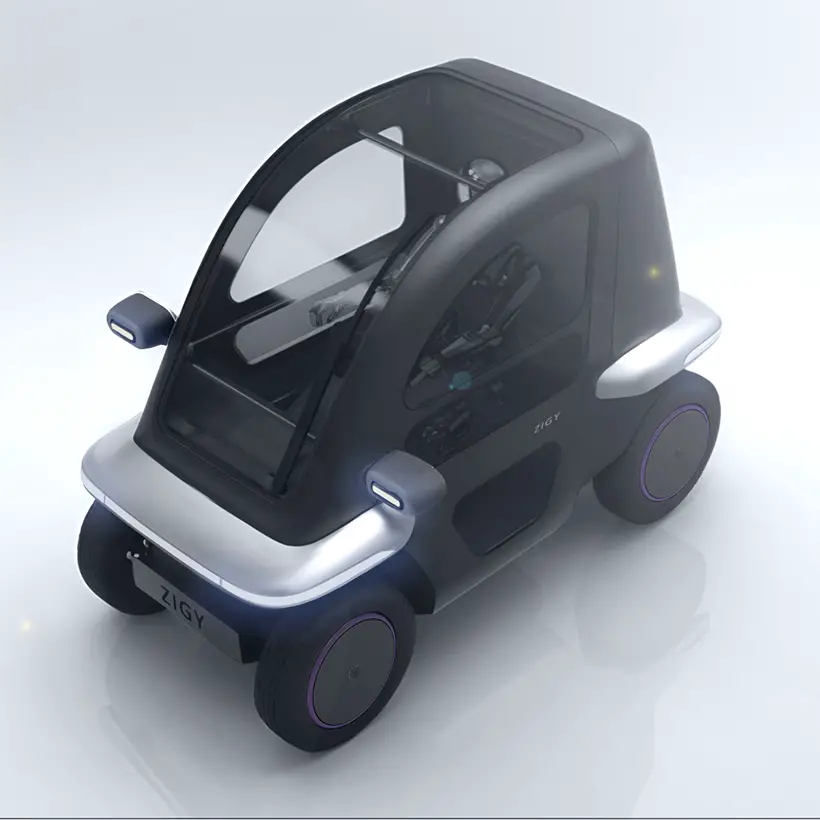 Zigy Single-Seater Electric Vehicle
