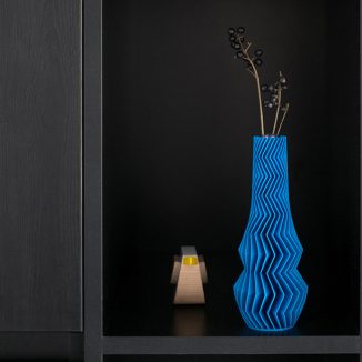 ZigZag 3D-Printed Vases by Martin Žampach
