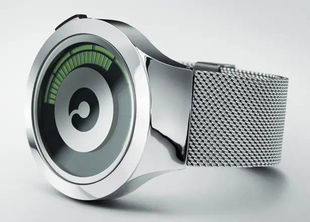 ZIIIRO Saturn Silver Watch