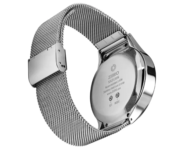 ZIIIRO Saturn Silver Watch