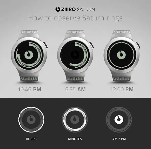 ZIIIRO Saturn Watch