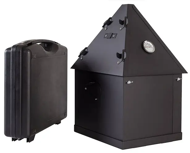 Ziv's Portable Smoker - Foldable, Small, and Lightweight Smoker