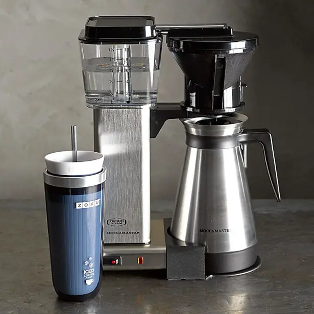 Zoku Iced Coffee Maker In Travel Mug