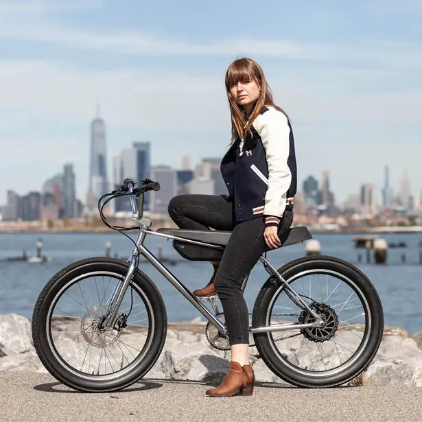 Zooz Bikes Urban Ultralight Electric Bike is Light Enough You Can Lift It Up with One Hand