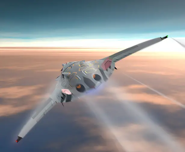 SZZ Superb ZunZún Supersonic Jet Concept by Oscar Viñals