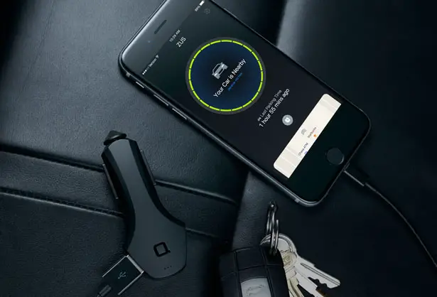 Zus : Smart Car Finder and USB Car Charger by Nonda