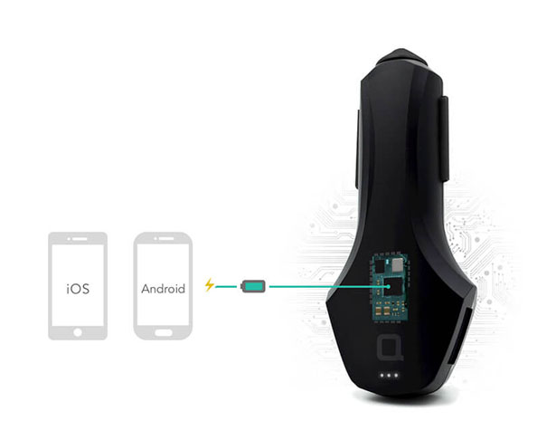 Zus : Smart Car Finder and USB Car Charger by Nonda