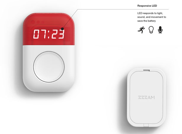 ZZZAM Alarm Clock by HyeonCheol Lee